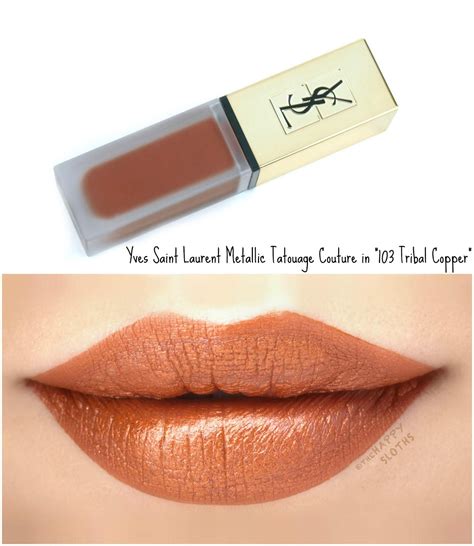 yves saint laurent lip tatouage review|ysl tattoo couture reviews.